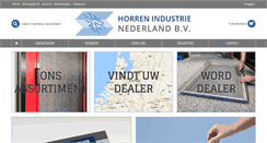 Desktop Screenshot of horrenindustrie.nl